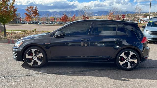 used 2017 Volkswagen Golf GTI car, priced at $17,500