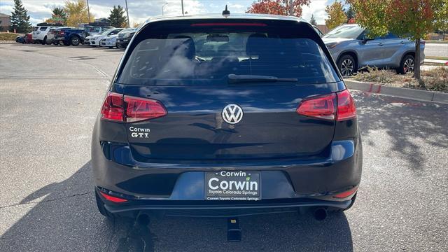 used 2017 Volkswagen Golf GTI car, priced at $17,500