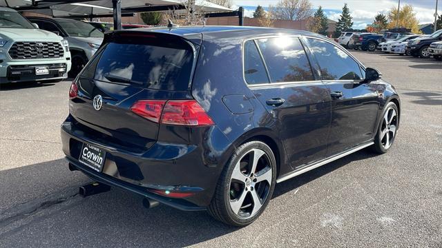 used 2017 Volkswagen Golf GTI car, priced at $17,500