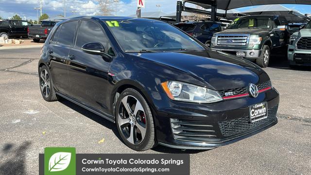 used 2017 Volkswagen Golf GTI car, priced at $17,500