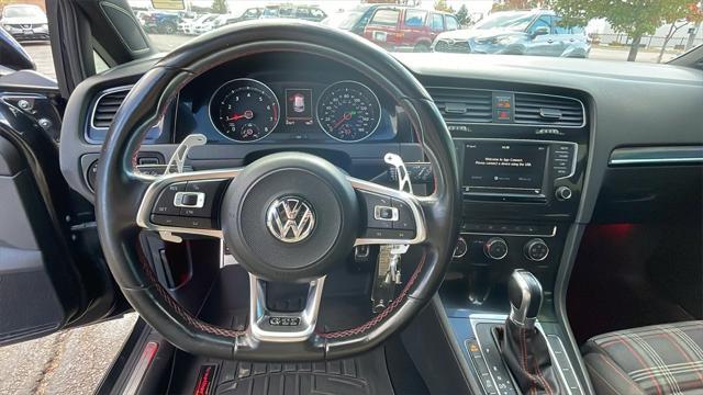 used 2017 Volkswagen Golf GTI car, priced at $17,500