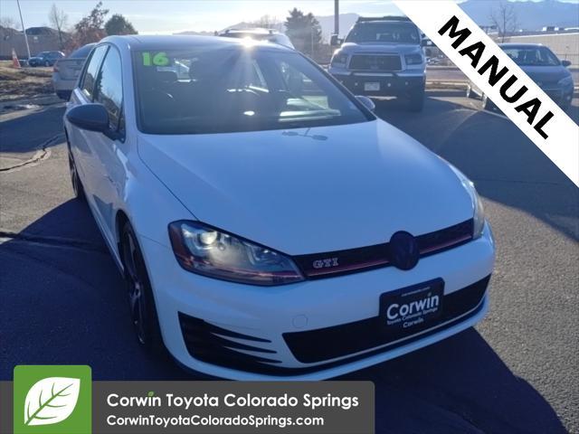 used 2016 Volkswagen Golf GTI car, priced at $14,000