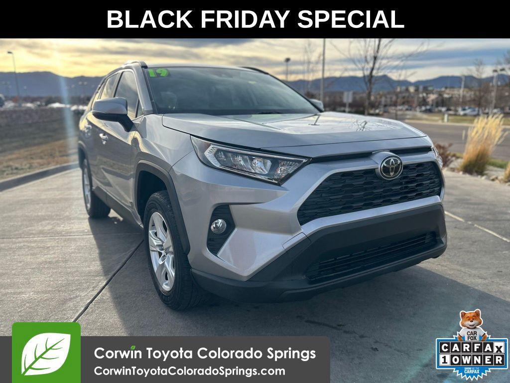 used 2019 Toyota RAV4 car, priced at $25,000