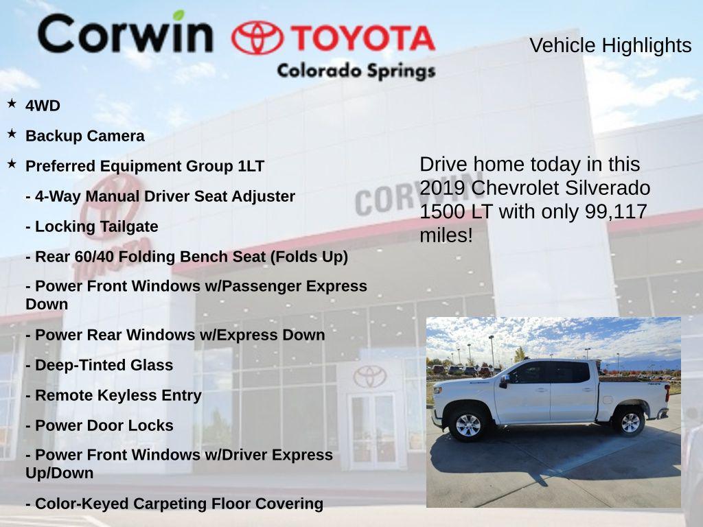 used 2019 Chevrolet Silverado 1500 car, priced at $28,000