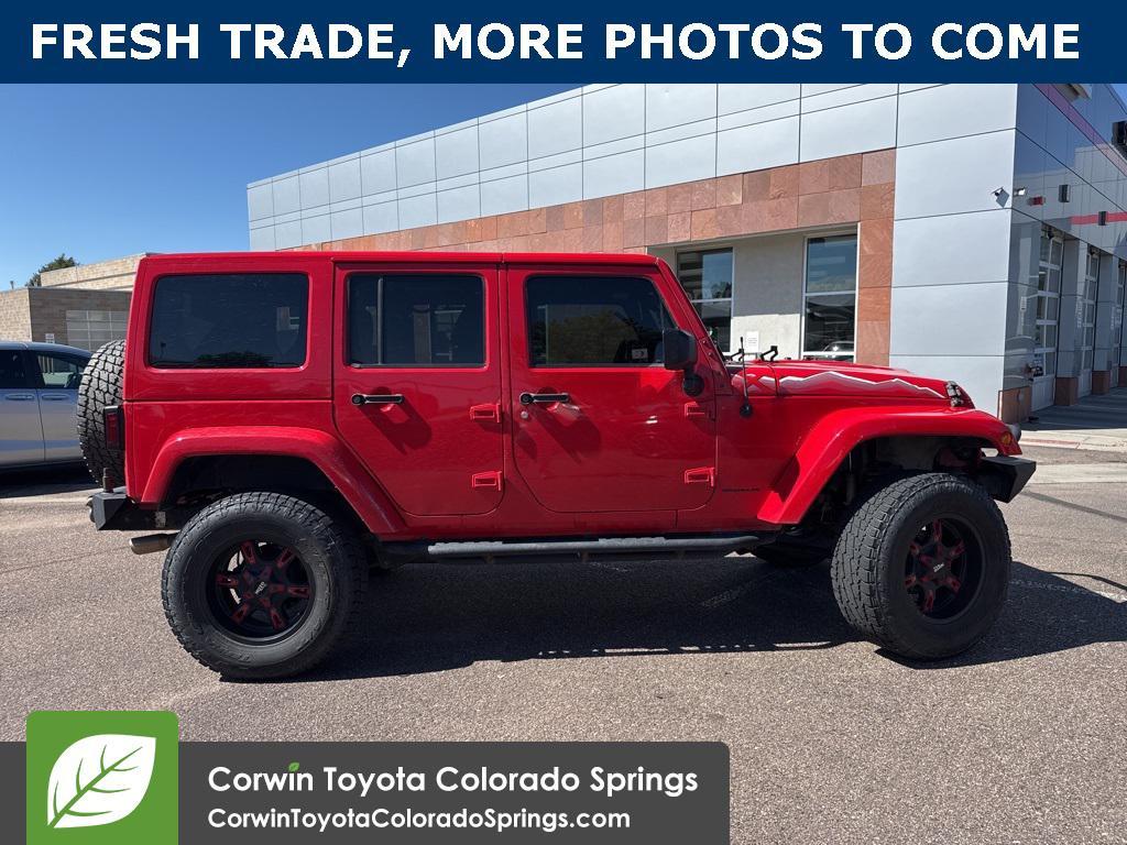 used 2015 Jeep Wrangler Unlimited car, priced at $18,350