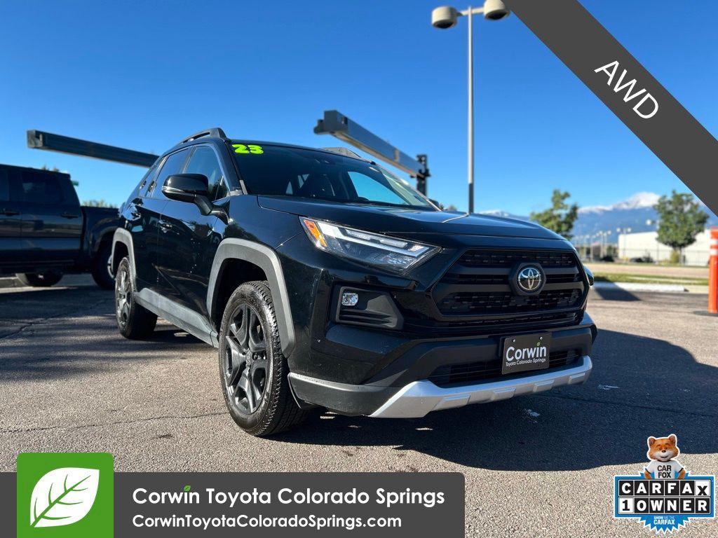 used 2023 Toyota RAV4 car, priced at $30,000