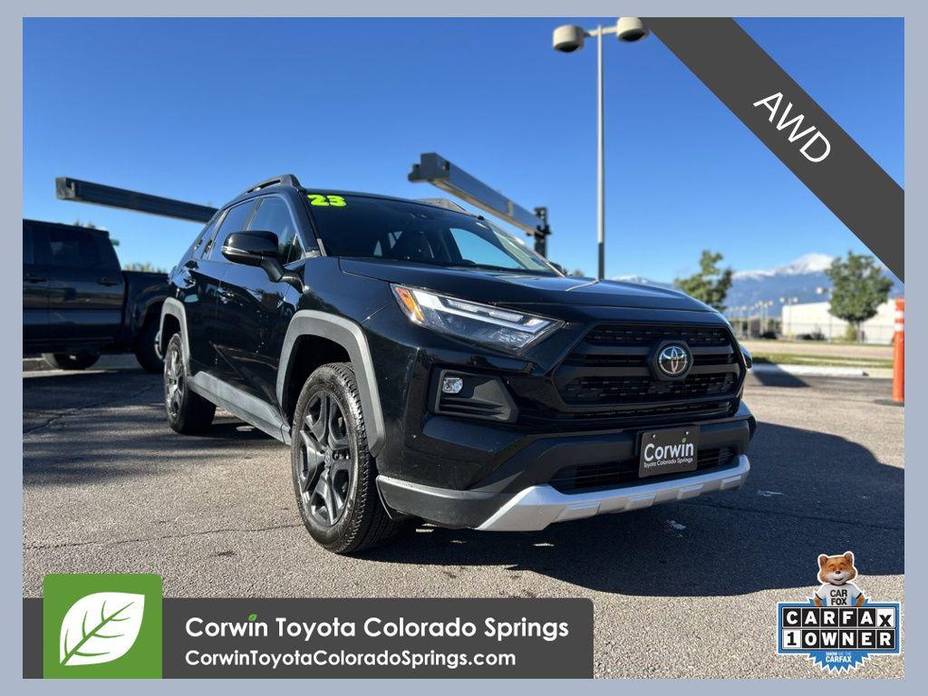 used 2023 Toyota RAV4 car, priced at $30,000