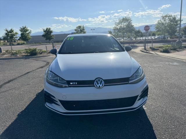 used 2018 Volkswagen Golf GTI car, priced at $18,000