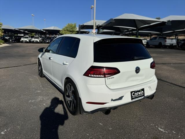 used 2018 Volkswagen Golf GTI car, priced at $17,000