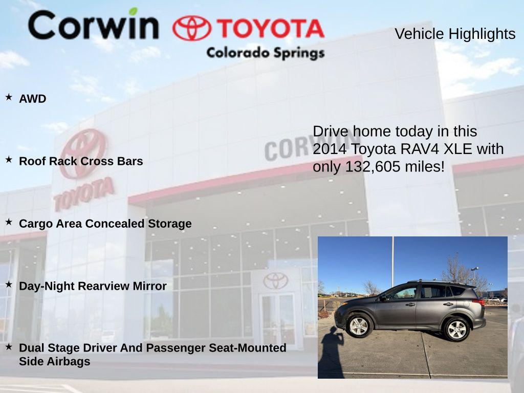 used 2014 Toyota RAV4 car, priced at $13,500
