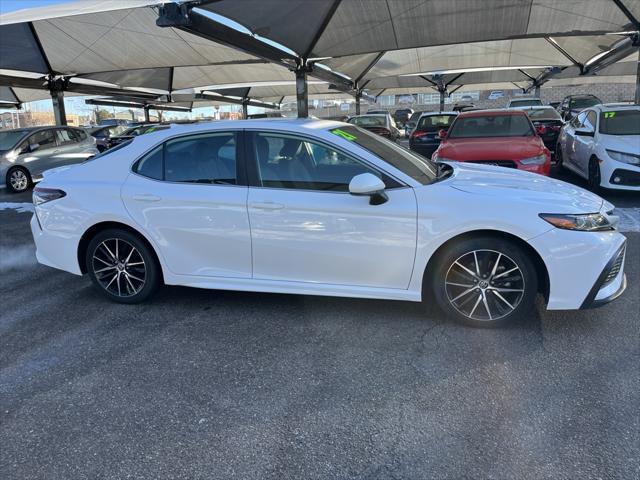 used 2021 Toyota Camry car, priced at $20,500