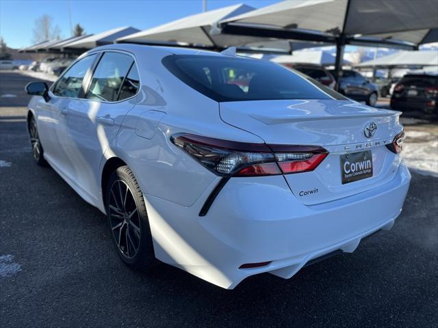 used 2021 Toyota Camry car, priced at $20,500