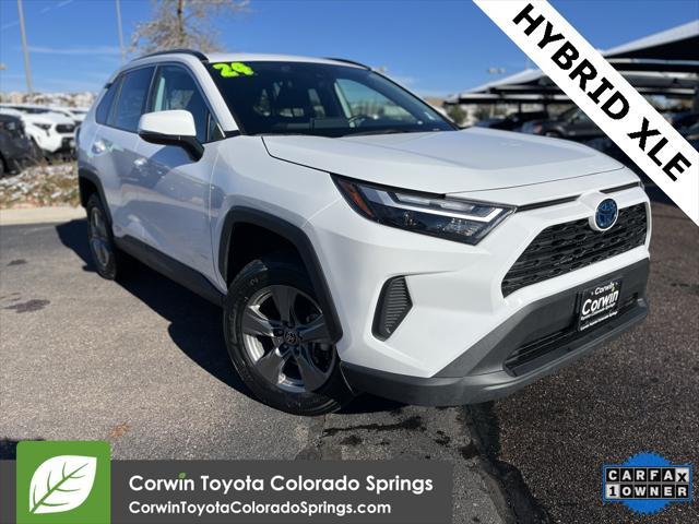 used 2024 Toyota RAV4 Hybrid car, priced at $35,500