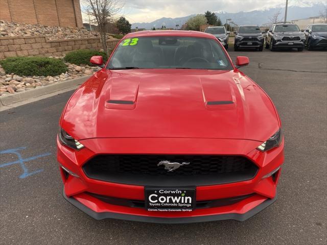 used 2023 Ford Mustang car, priced at $26,500