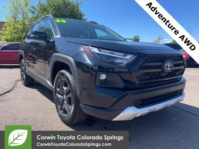used 2024 Toyota RAV4 car, priced at $34,500