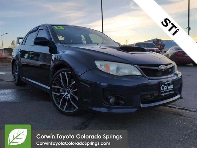 used 2012 Subaru Impreza WRX STi car, priced at $17,200