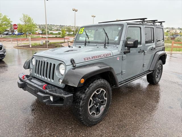 used 2015 Jeep Wrangler Unlimited car, priced at $17,500