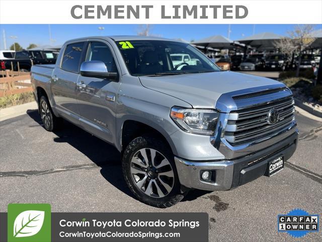 used 2021 Toyota Tundra car, priced at $40,500