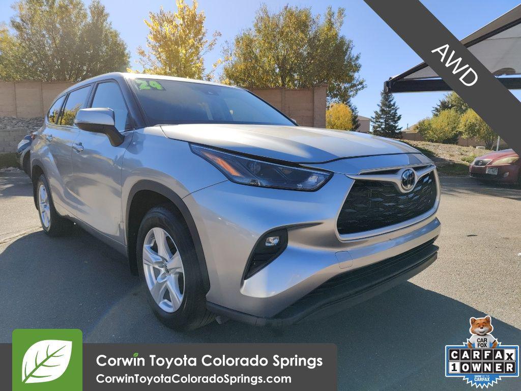 used 2024 Toyota Highlander car, priced at $33,000