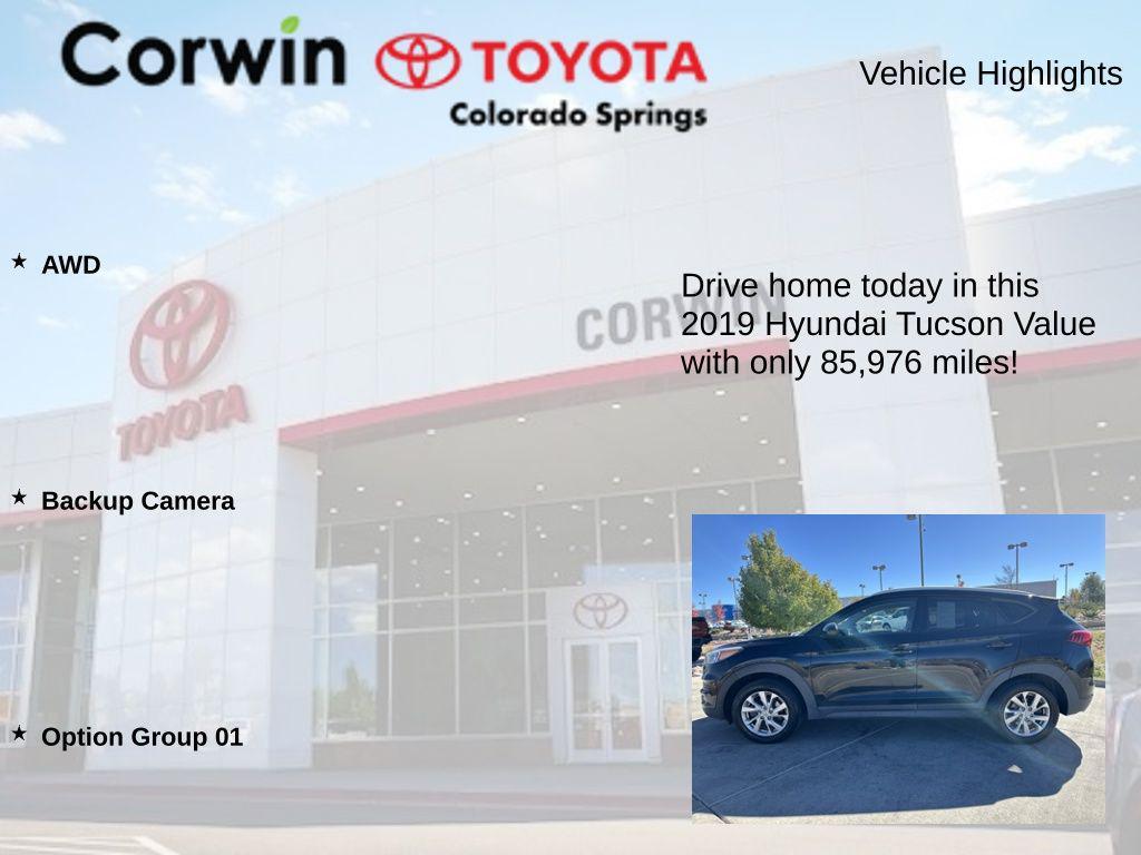 used 2019 Hyundai Tucson car, priced at $12,500