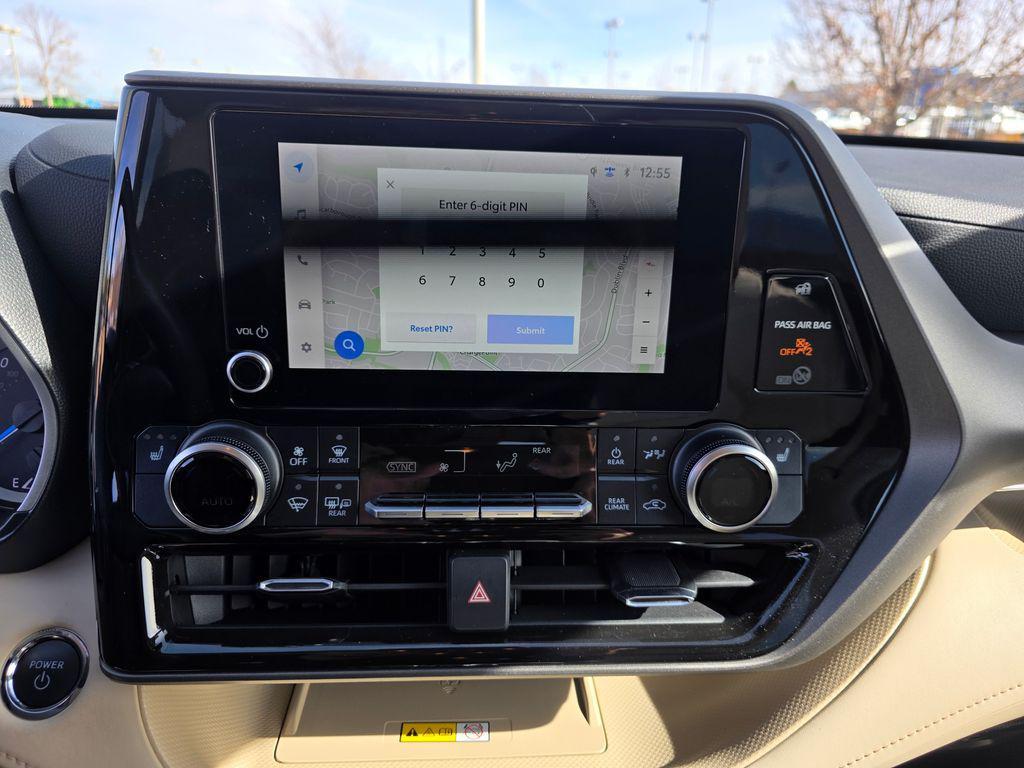 used 2023 Toyota Highlander Hybrid car, priced at $42,500