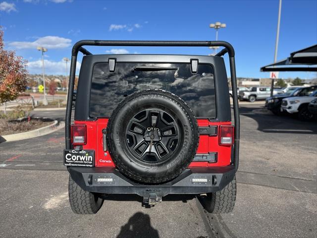 used 2015 Jeep Wrangler Unlimited car, priced at $20,500