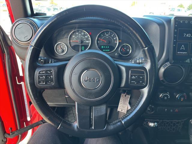 used 2015 Jeep Wrangler Unlimited car, priced at $20,500