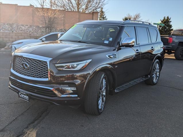 used 2018 INFINITI QX80 car, priced at $22,600