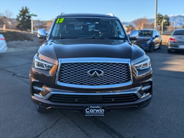 used 2018 INFINITI QX80 car, priced at $22,600