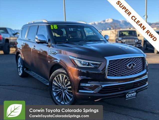 used 2018 INFINITI QX80 car, priced at $22,600