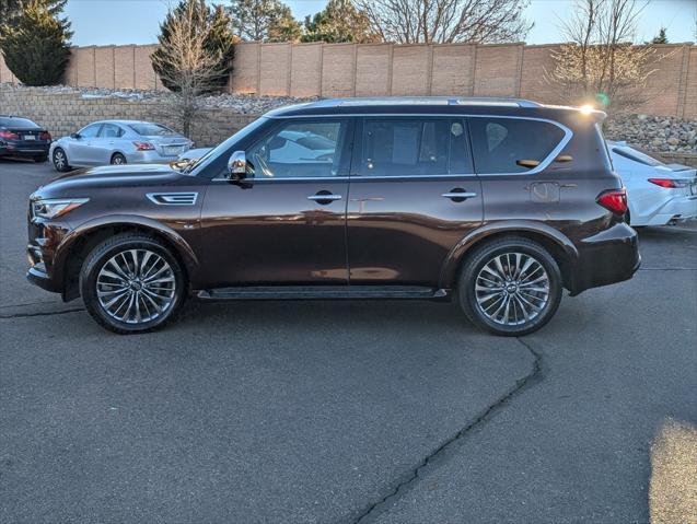 used 2018 INFINITI QX80 car, priced at $22,600