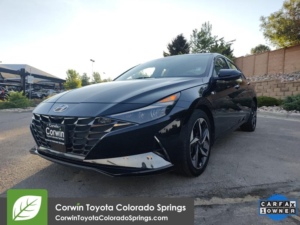 used 2022 Hyundai Elantra car, priced at $19,500