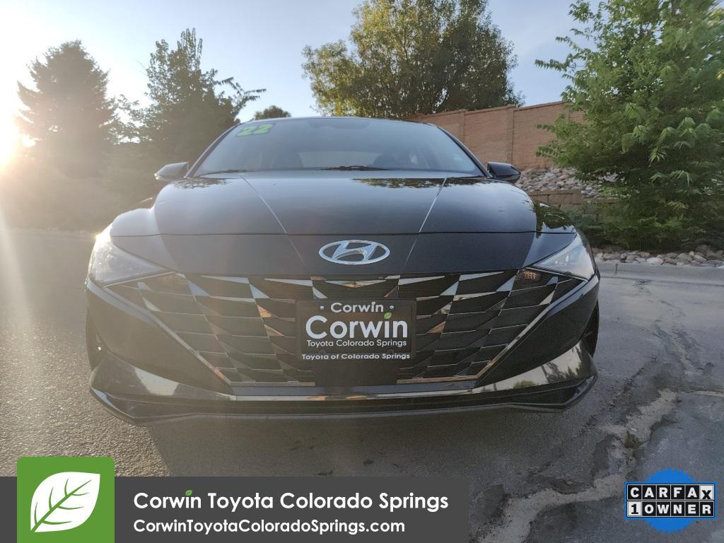 used 2022 Hyundai Elantra car, priced at $19,500