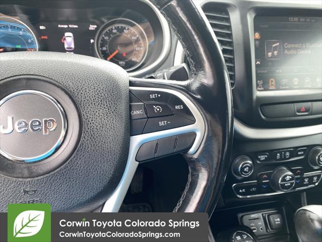 used 2015 Jeep Cherokee car, priced at $10,000