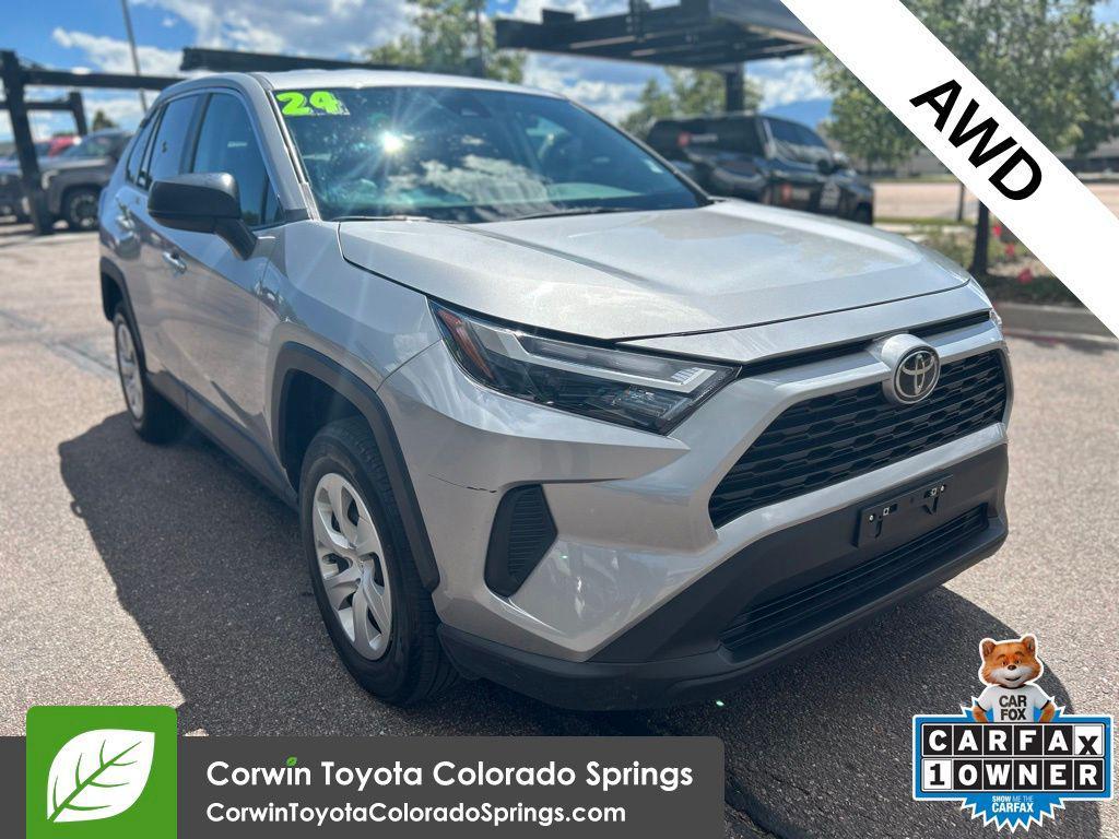 used 2024 Toyota RAV4 car, priced at $27,000