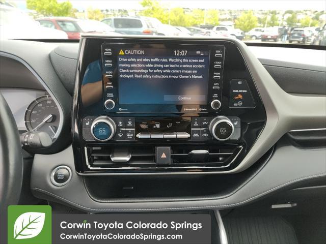 used 2020 Toyota Highlander car, priced at $35,000