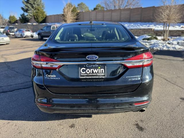 used 2018 Ford Fusion Hybrid car, priced at $16,500