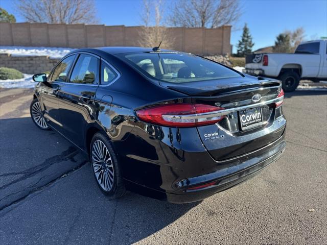 used 2018 Ford Fusion Hybrid car, priced at $16,500