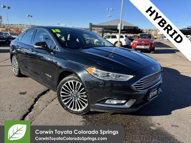 used 2018 Ford Fusion Hybrid car, priced at $16,500