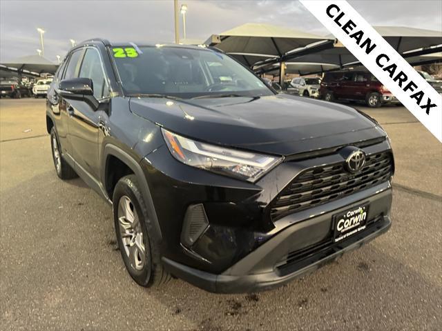 used 2023 Toyota RAV4 car, priced at $27,500