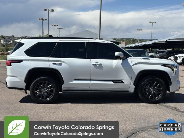 used 2023 Toyota Sequoia car, priced at $73,500