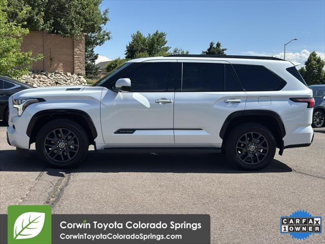 used 2023 Toyota Sequoia car, priced at $73,500