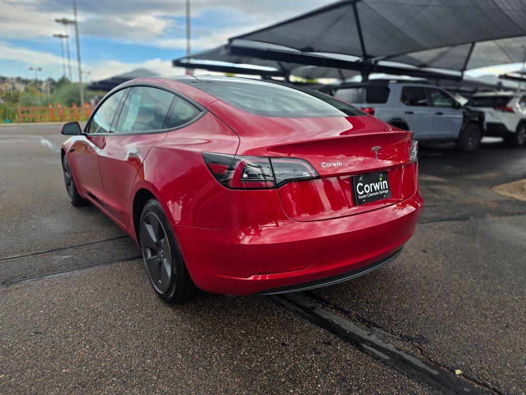 used 2023 Tesla Model 3 car, priced at $23,000