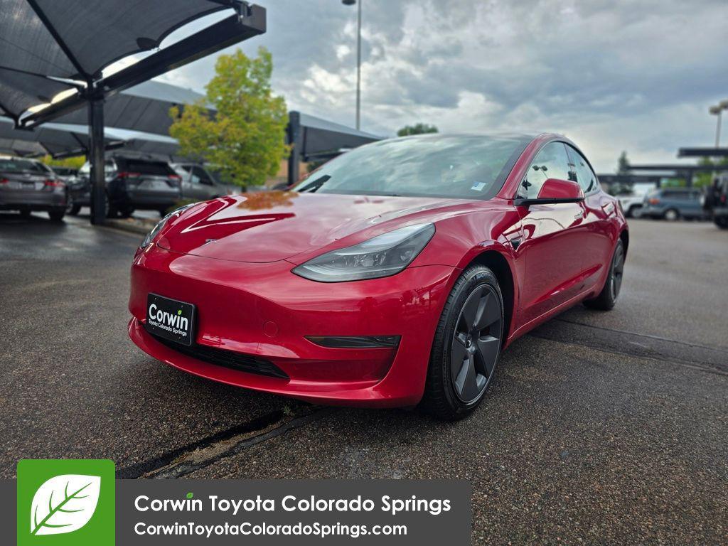 used 2023 Tesla Model 3 car, priced at $23,000