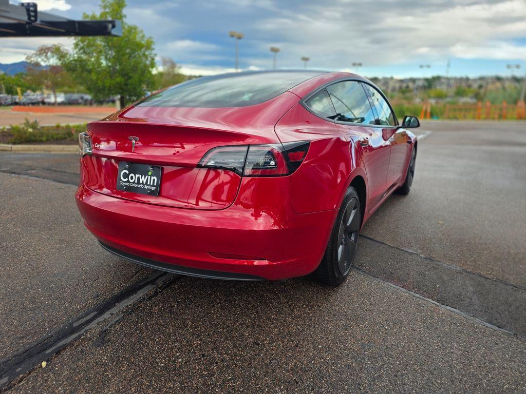 used 2023 Tesla Model 3 car, priced at $23,000