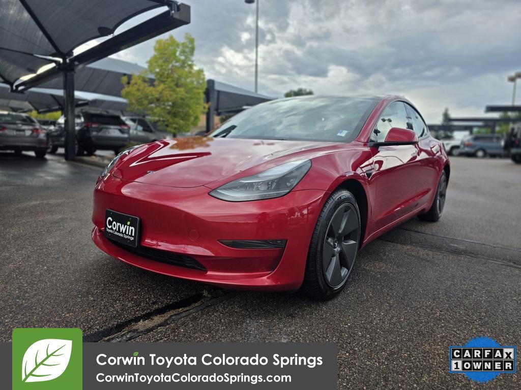 used 2023 Tesla Model 3 car, priced at $26,000