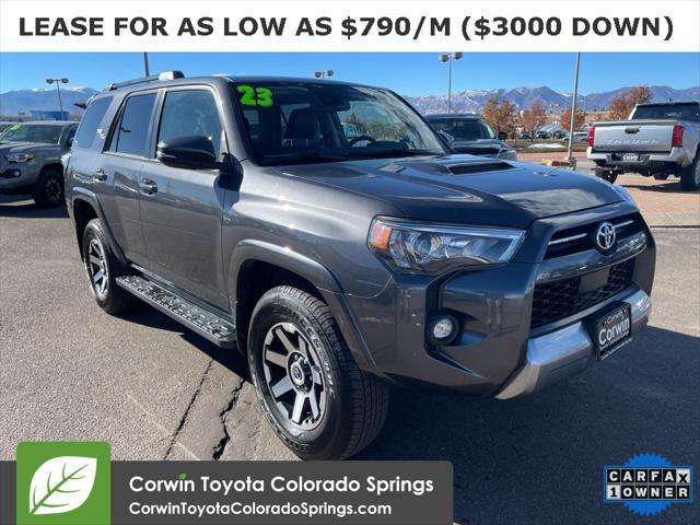 used 2023 Toyota 4Runner car, priced at $48,000