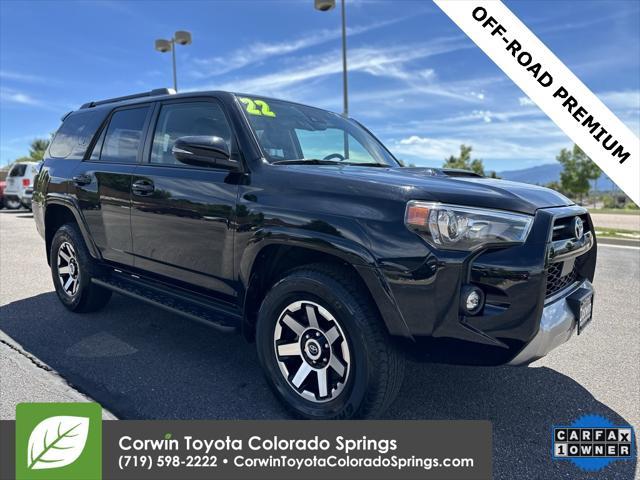 used 2022 Toyota 4Runner car, priced at $46,000