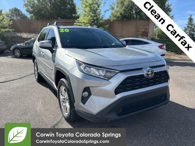 used 2020 Toyota RAV4 car, priced at $26,000