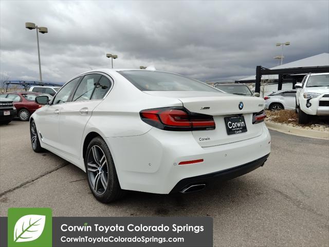 used 2021 BMW 530 car, priced at $27,700